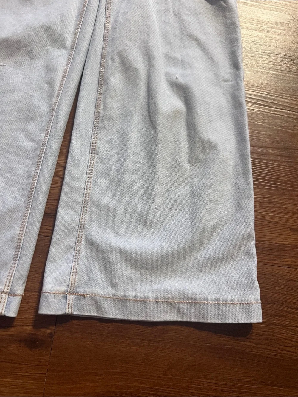 H&M Light Blue Wide Leg Kids Jeans